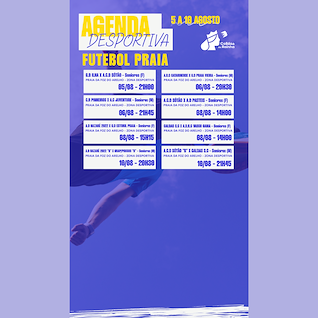 Imagem Evento Agenda Desportiva 5 a 10 agosto