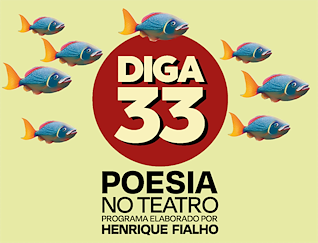 Imagem Evento Diga 33 -  Poesia no teatro com Gisela Casimiro