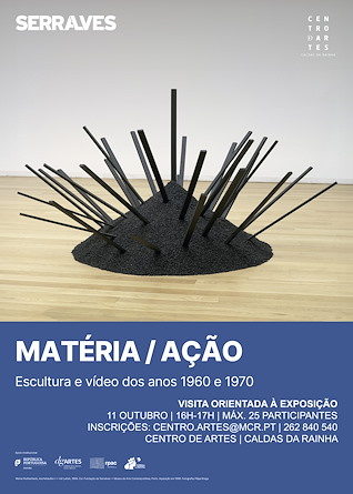 Imagem Evento CANCELADO - Matéria / Ação-Escultura e vídeo dos anos 1960 e 1970 - Visita Orientada à Exposição
