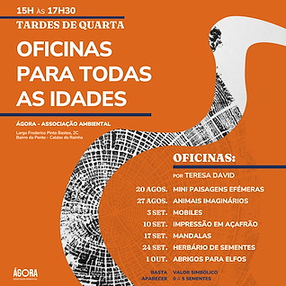 Imagem Evento Oficinas para todas as idades - Tardes de Quarta