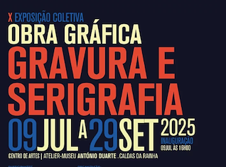Imagem Evento Obra Gráfica - Gravura e Serigrafia 2025 - X Exposição Coletiva